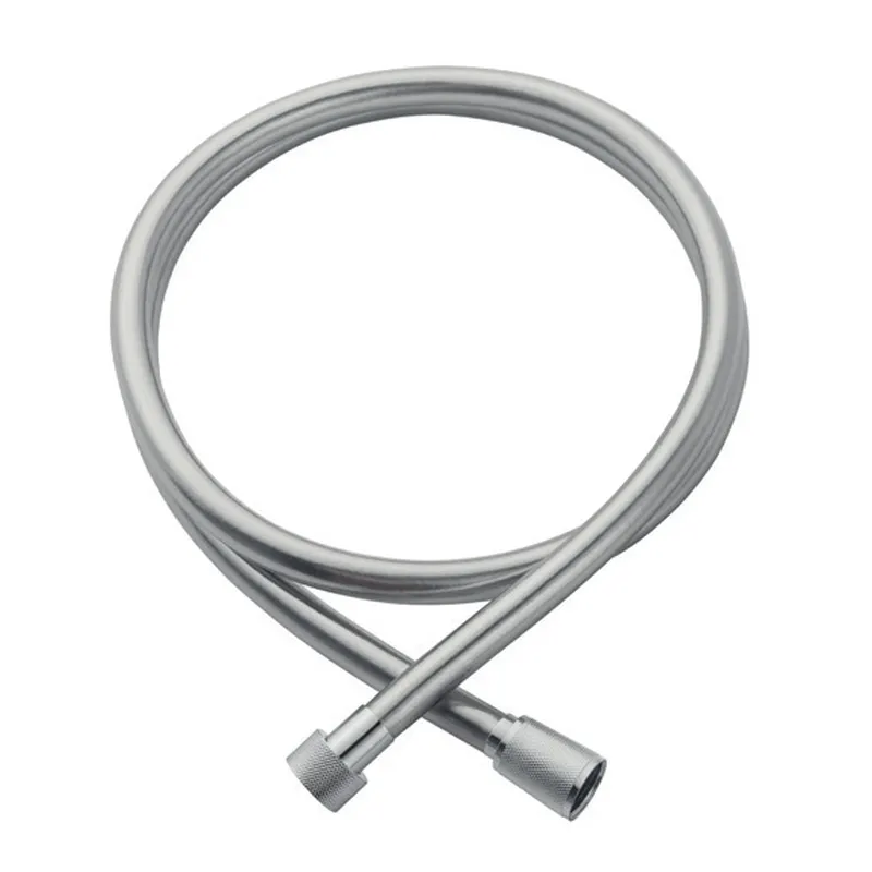 Шланг для душу силіконовий KOER KB-0803-175-01 SILVER 175 см (Колір хром) (KR4843)