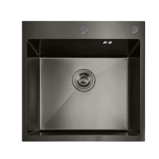 Мийка з нерж. сталі MIXXUS MH5050 GRAPHITE (3.0/0.8) (Колір графіт) (MX1928)