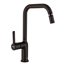 Змішувач для кухні HAIBA MARKUS 017 NUT BLACK (Колір чорний) (HB3973)