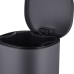 Відро для сміття з плавним закриттям овальне MIXXUS PREMIUM OLIVARY-TC0105 GRAPHITE 5 л (колір графіт) (MI7063)