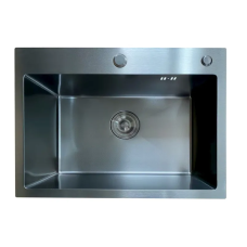 Мийка з нерж. сталі MIXXUS MH5843 MICRO DECOR BLACK (3.0/0.8) (колір чорний) (MI8219)