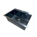 Мийка з нерж. сталі MIXXUS MH5843 MICRO DECOR BLACK (3.0/0.8) (колір чорний) (MI8219)