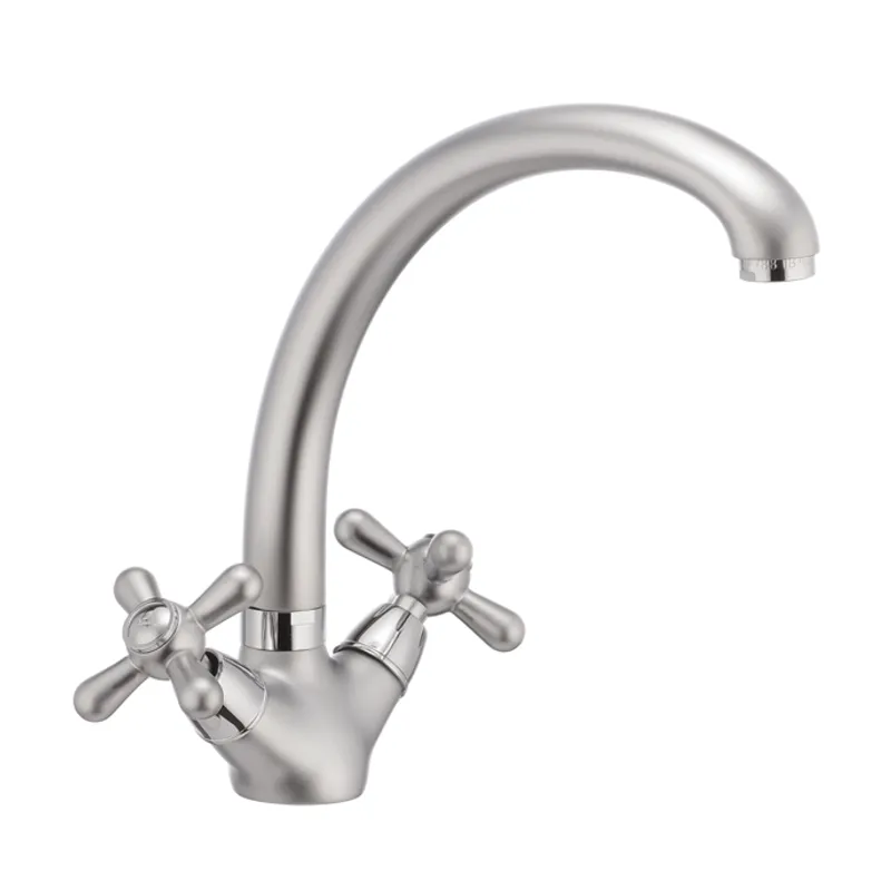 Змішувач для кухні HAIBA DOMINOX 273 SATIN (Колір сатин) (HB0083)