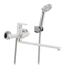 Змішувач для ванни MIXXUS PREMIUM TIGER 006 EURO WHITE (Колір білий) (MI0572)