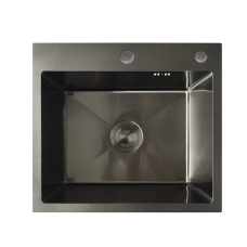 Мийка з нерж. сталі MIXXUS MH5045 DECOR GRAPHITE (3.0/0.8) (колір графіт) (MI8310)
