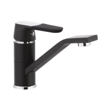 Змішувач для умивальника MIXXUS PREMIUM TIGER 555-15cm NUT BLACK (Колір чорний) (MI0568)