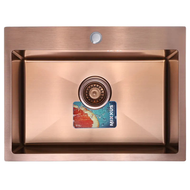 Мийка MIXXUS MX5843-200x1.0-PVD-BRONZE (Колір бронза) (MX0577) Мийка MIXXUS MX5843-200x1.0-PVD-BRONZE (Колір бронза) (MX0577)