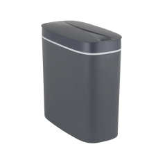 Відро для сміття сенсорне овальне MIXXUS FLAT-TC0109 GRAPHITE 9 л (колір графіт) (MI7075)