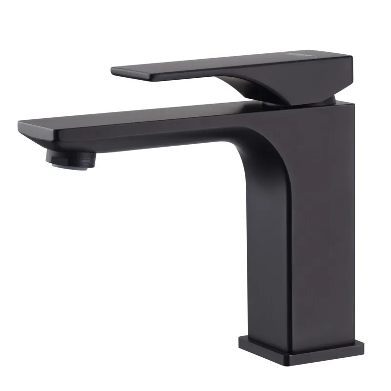 Змішувач для умивальника KOER KB-10010-05 (Колір чорний) (KR3479) Змішувач для умивальника KOER KB-10010-05 (Колір чорний) (KR3479)