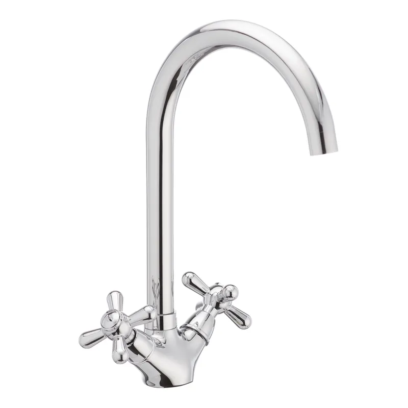 Змішувач для кухні HAIBA DOMINOX 275 (Колір хром) (HB0090)