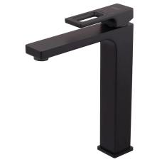Змішувач для умивальника високий KOER KB-11009-05 (Колір чорний) (KR3501)