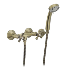 Змішувач для душу MIXXUS PREMIUM RETRO BRONZE-003 (Колір бронза) (MI1654)