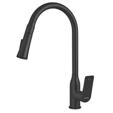 Змішувач для кухні MIXXUS PREMIUM DERBY 014 NUT BLACK (Колір чорний) (MI6605)