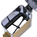 Відро для сміття з плавним закриттям прямокутне MIXXUS PREMIUM QUADRO-TC0105 BRUSHED GOLD 5 л (колір матове золото) (MI8394)