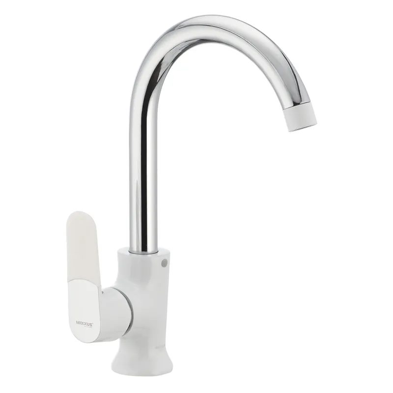 Змішувач для кухні MIXXUS PREMIUM TIGER 014 NUT WHITE (Колір білий) (MI0573)