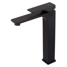 Змішувач для умивальника високий KOER KB-11010-05 (Колір чорний) (KR3483)