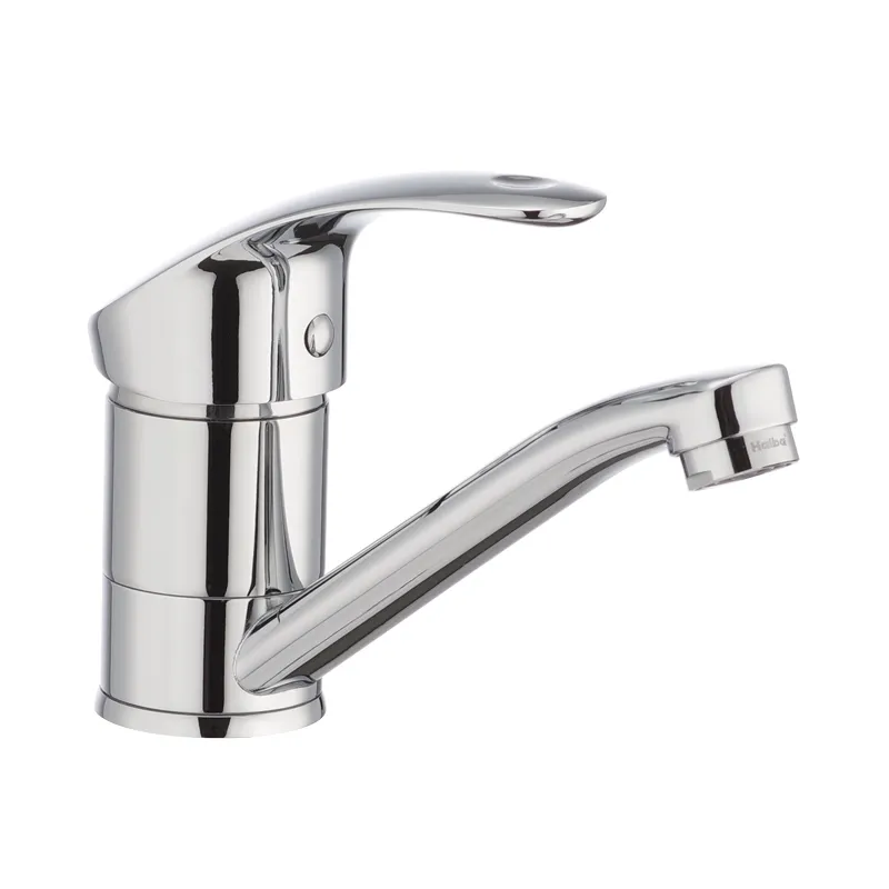 Змішувач для умивальника HAIBA FABIO 004-15CM (Колір хром) (HB0772)