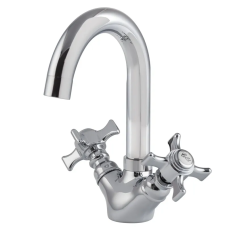 Змішувач для умивальника HAIBA ZEUS 274 NUT (Колір хром) (HB0436)