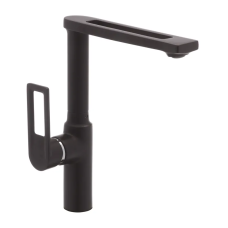 Змішувач для кухні HAIBA FOSTER 017 NUT BLACK (Колір чорний) (HB0967)