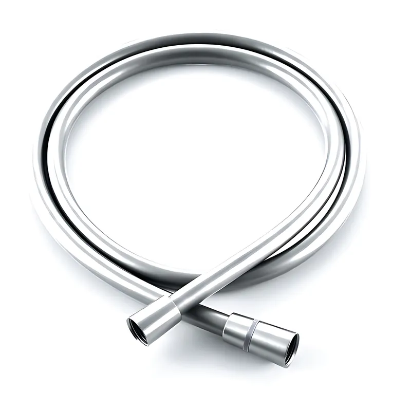 Шланг для душу KOER KB-0804-125-01 CHROME силіконовий 125 см (Колір хром) (KR5667)