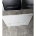 Панель змиву KOER KT-0608-03 240x160x10mm пластикова, кнопка закруглена (колір білий) (KR6123)