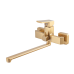 Змішувач для ванни HAIBA GAUDI 006 EURO BRUSHED GOLD (Колір матове золото) (HB9598)