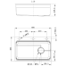 Мийка з нерж. сталі MIXXUS MS6846-SET-01 MICRO DECOR GRAPHITE (3.0/0.8) комплект (колір графіт) (MI8388)
