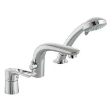 Змішувач на борт ванни HAIBA HANSBERG 022 (3-HOLE) (Колір хром) (HB0211)
