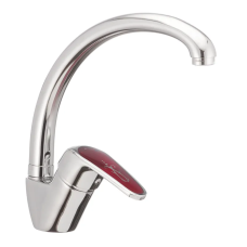 Змішувач для кухні HAIBA MAGIC 011 RED (Колір хром) (HB0699)