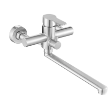 Змішувач для ванни HAIBA DAX-006 EURO з нерж. сталі SUS304 (Колір нерж) (HB9612)