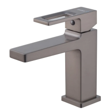 Змішувач для умивальника HAIBA KANT 001 NUT GRAPHITE (Колір графіт) (HB9664)