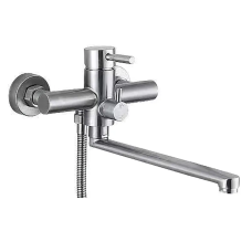Змішувач для ванни HAIBA SUS-006 EURO з нерж. сталі SUS304 (Колір нерж) (HB9610)