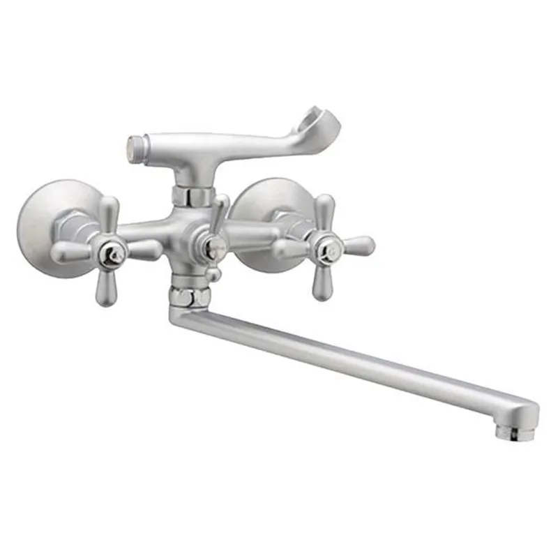 Змішувач для ванни HAIBA DOMINOX 143 SATIN (Колір сатин) (HB0069) Змішувач для ванни HAIBA DOMINOX 143 SATIN (Колір сатин) (HB0069)
