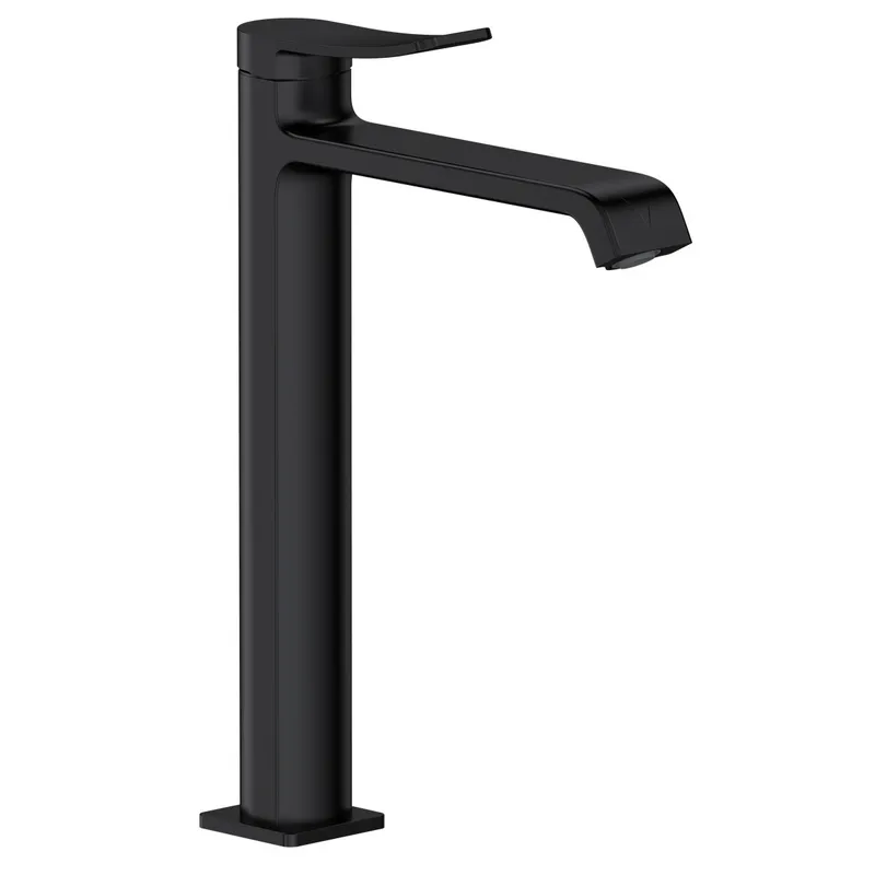 Змішувач для умивальника високий MIXXUS PREMIUM DALI 001 HIGH NUT BLACK (Колір чорний) (MI6751)