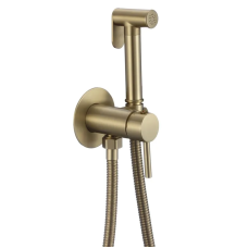 Змішувач для гігієнічного душу MIXXUS PREMIUM HANS 002-A INNER BRUSHED GOLD (Колір матове золото) (MI6922)