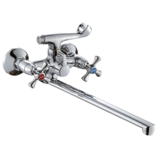 Змішувач для ванни HAIBA SMES 140 (Колір хром) (HB0365)