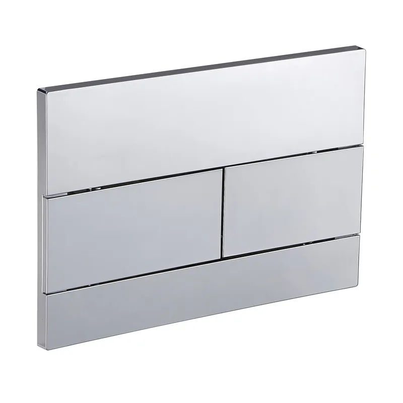 Панель змиву KOER KT-0603-01 240x160x10mm пластикова, кнопка лінійна (колір хром) (KR5319) Панель змиву KOER KT-0603-01 240x160x10mm пластикова, кнопка лінійна (колір хром) (KR5319)