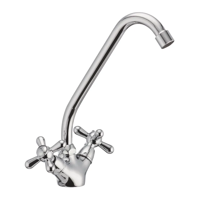 Змішувач для кухні HAIBA DOMINOX 271 (Колір хром) (HB0077)