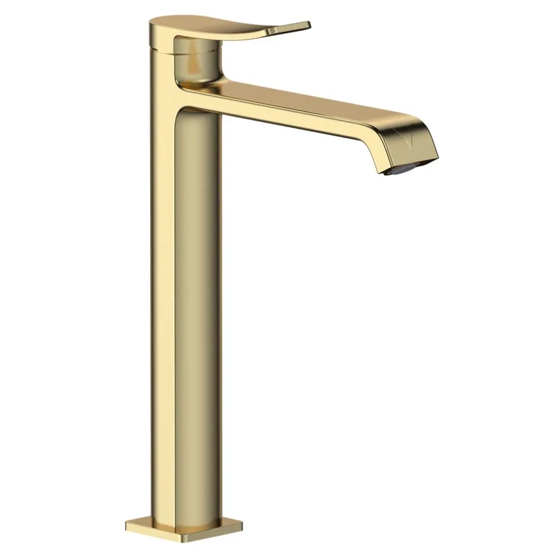 Змішувач для умивальника високий MIXXUS PREMIUM DALI 001 HIGH NUT BRUSHED GOLD (колір матове золото) (MI6763)