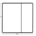 Дзеркальна шафка MIXXUS PREMIUM OLIVARY CM01-70x70x13 з LED Touch, димером, рег. яскравості (MI8295) Дзеркальна шафка MIXXUS PREMIUM OLIVARY CM01-70x70x13 з LED Touch, димером, рег. яскравості (MI8295)