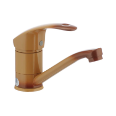 Змішувач для умивальника HAIBA MARS 004-15CM COFFEE (Колір коричневий) (HB0250)