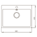 Мийка MIXXUS MX5843-200x1.0-SATIN (Колір нерж) (MX0575) Мийка MIXXUS MX5843-200x1.0-SATIN (Колір нерж) (MX0575)