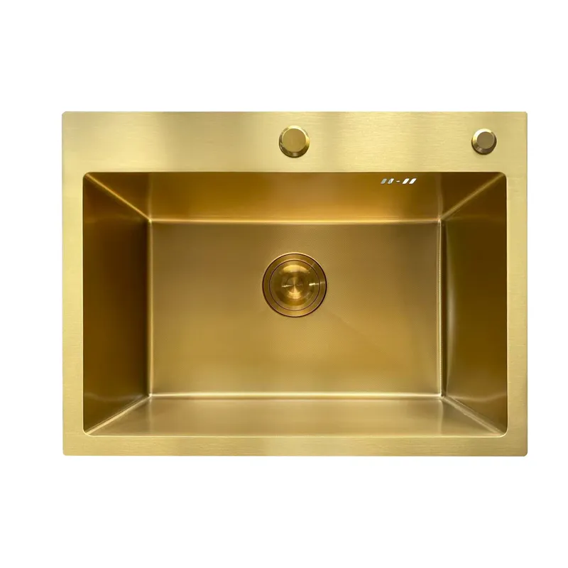 Мийка з нерж. сталі MIXXUS MH5843 MICRO DECOR BRUSHED GOLD (3.0/0.8) (колір матове золото) (MI8218) Мийка з нерж. сталі MIXXUS MH5843 MICRO DECOR BRUSHED GOLD (3.0/0.8) (колір матове золото) (MI8218)