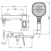 Змішувач для ванни з коротким виливом KOER KB-41031-01 (Колір хром) (KR5436) Змішувач для ванни з коротким виливом KOER KB-41031-01 (Колір хром) (KR5436)