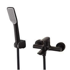 Змішувач для ванни з коротким виливом KOER KB-40028-05 (Колір чорний) (KR5306)