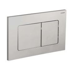 Панель змиву KOER KT-0602-02 240x160x10mm з нержавіючої сталі, кнопка квадратна SUS304 (KR5179)