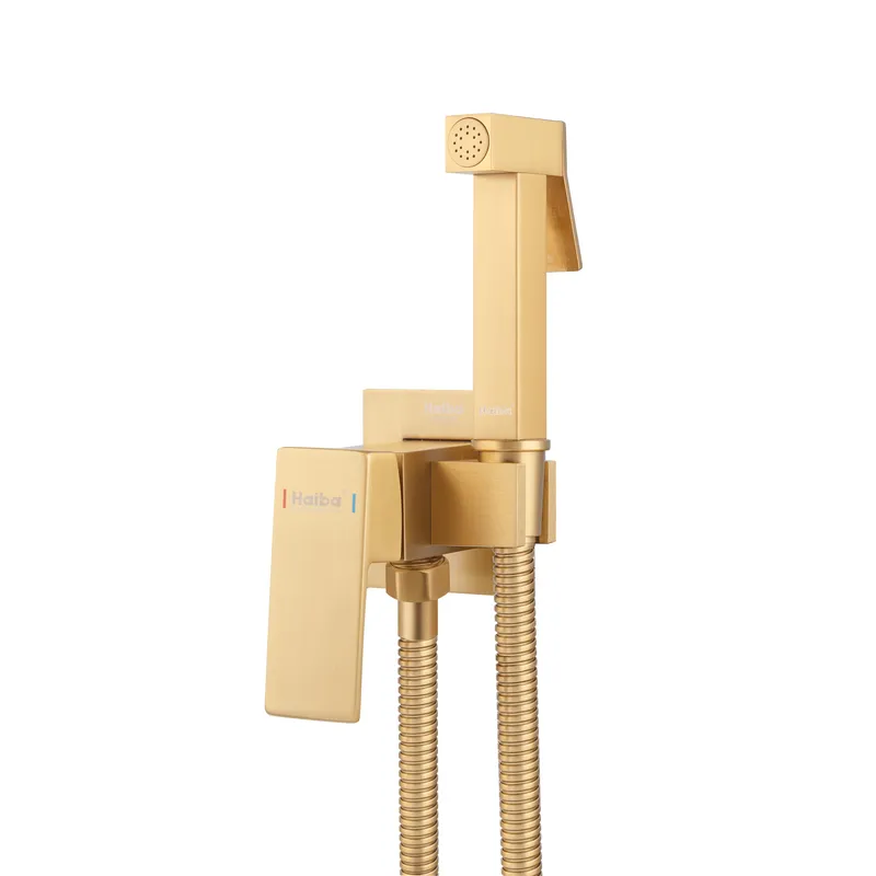 Змішувач для гігієнічного душу HAIBA KUBUS 002 (INNER) BRUSHED GOLD (Колір матове золото) (HB9625) Змішувач для гігієнічного душу HAIBA KUBUS 002 (INNER) BRUSHED GOLD (Колір матове золото) (HB9625)