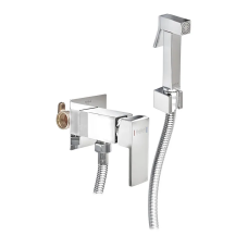 Змішувач для гігієнічного душу HAIBA KUBUS 002 (INNER) (Колір хром) (HB3950)