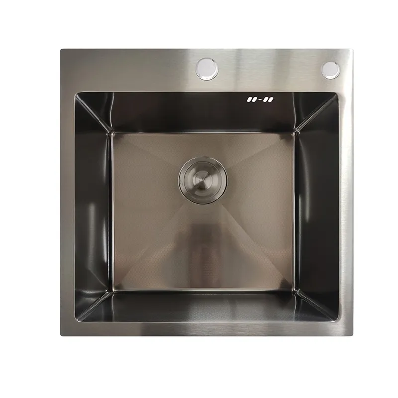 Мийка з нерж. сталі MIXXUS MH5050 DECOR GRAPHITE(3.0/0.8) (Колір графіт) (MX1929)