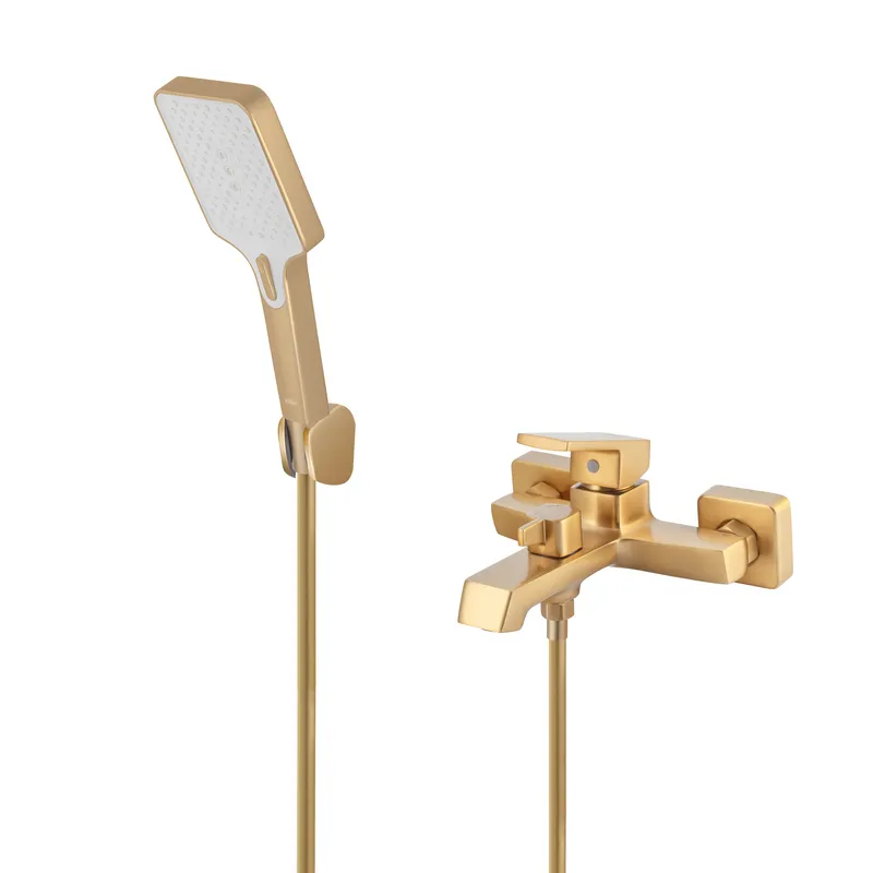 Змішувач для ванни HAIBA GAUDI 009 EURO BRUSHED GOLD (Колір матове золото) (HB9599) Змішувач для ванни HAIBA GAUDI 009 EURO BRUSHED GOLD (Колір матове золото) (HB9599)